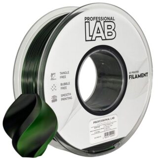 silk pla dual color black green